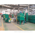 Brake pad electrostatic coating line